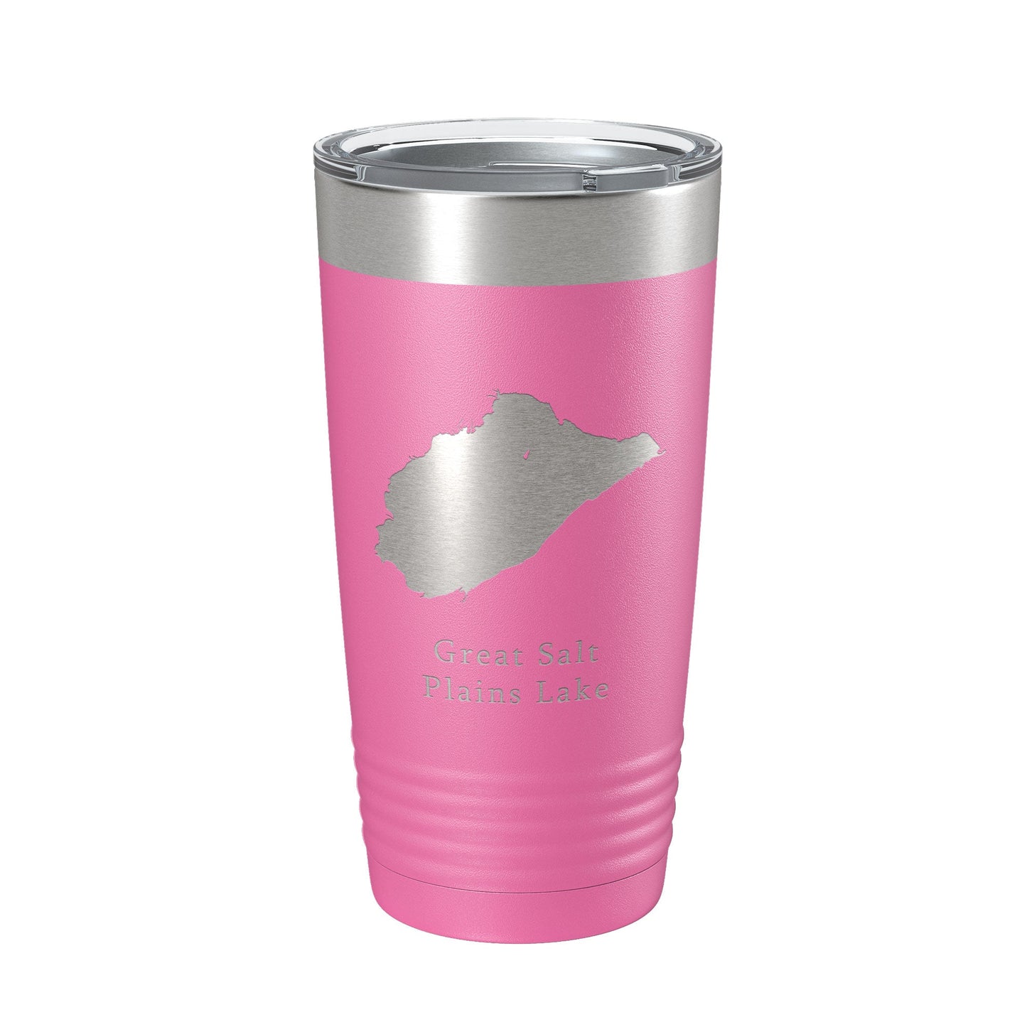 Great Salt Plains Lake Map Tumbler Travel Mug Insulated Laser Engraved Coffee Cup Oklahoma 20 oz-11