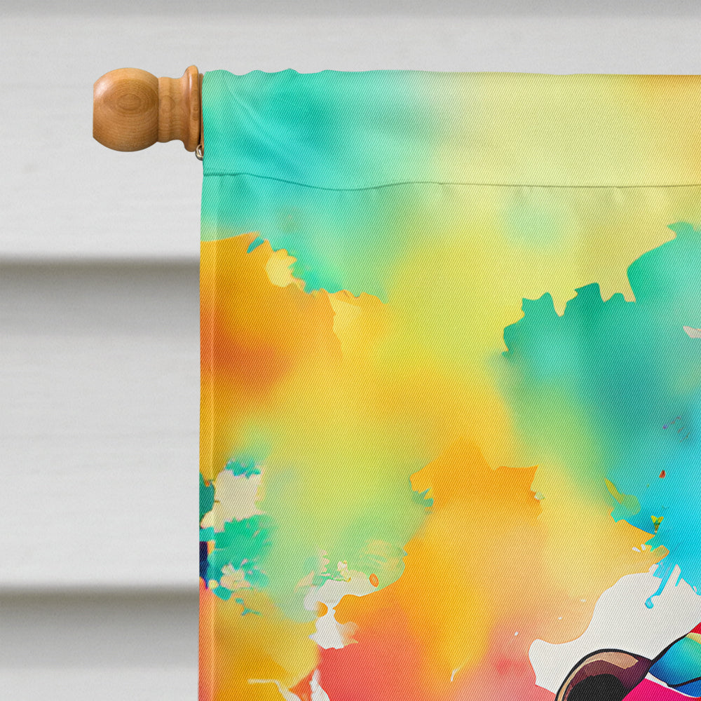 Hippie Animal Otter House Flag-2